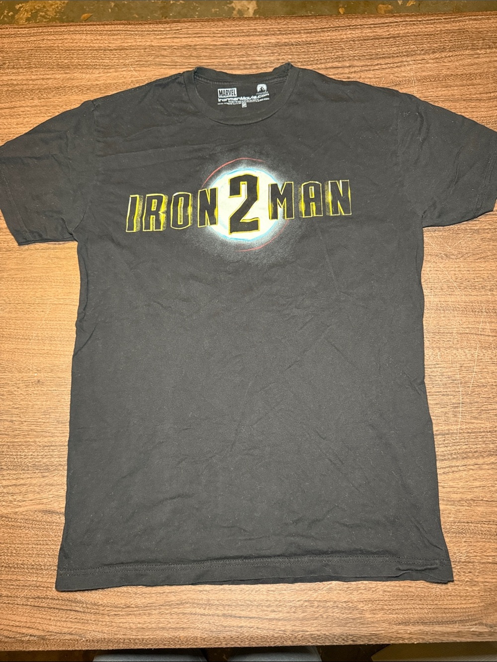 Vintage Marvel Iron Man 2 Movie Graphic Tee Medium